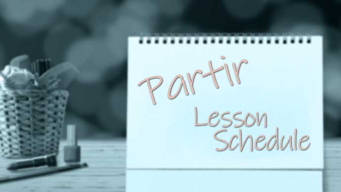 lesson schedule